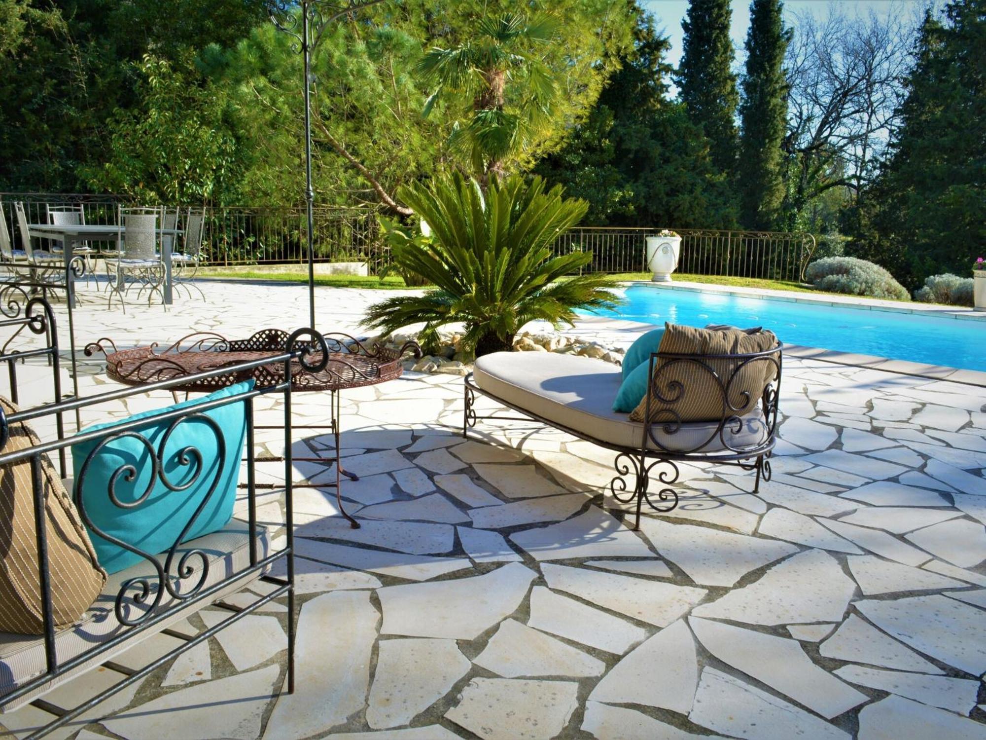 Peaceful Villa In Saint Paul De Vence With Pool Dış mekan fotoğraf