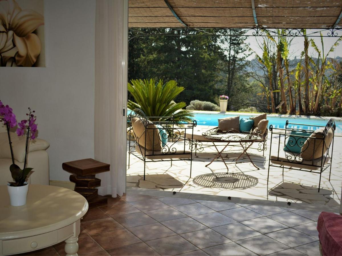 Peaceful Villa In Saint Paul De Vence With Pool Dış mekan fotoğraf